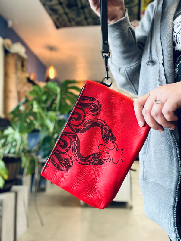 The Gimme Zip Pouch: Snakes