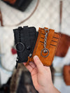 On The Run Keychain Wallet: Black Widow