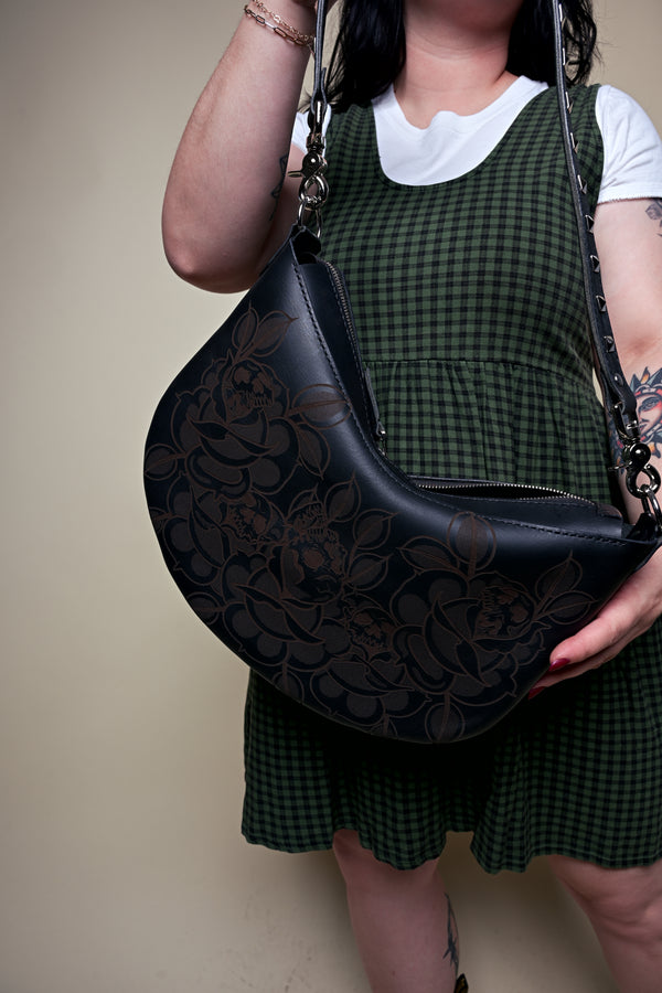 The Almost Anything Bag: Skulls in Roses