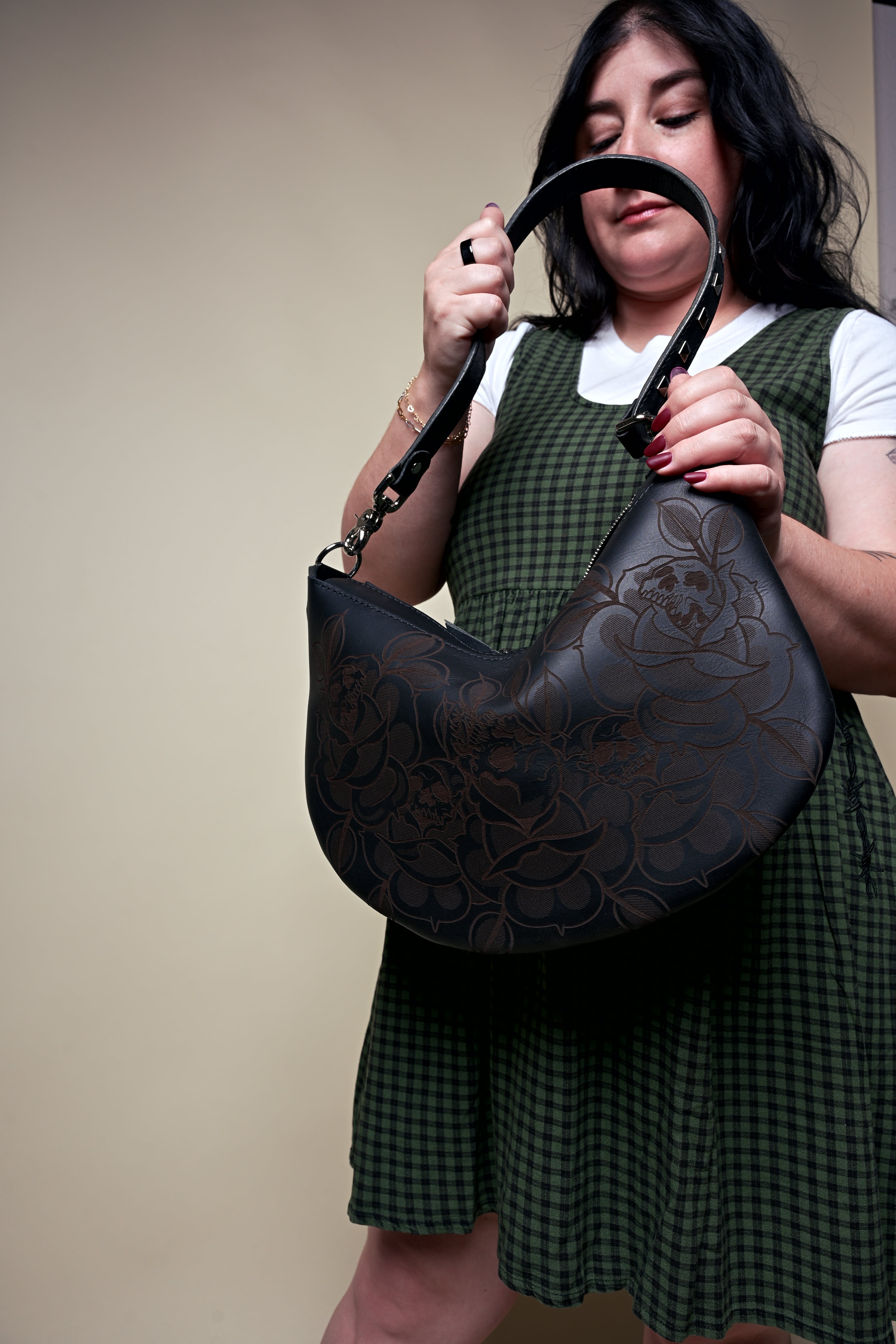 The Almost Anything Bag: Skulls in Roses