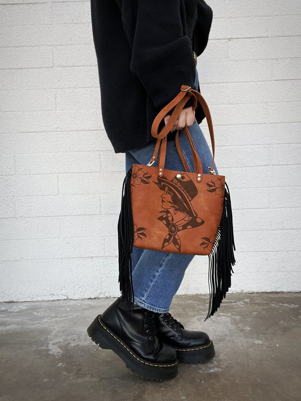 Classic Mini Tote: Cowboy/Cowgirl