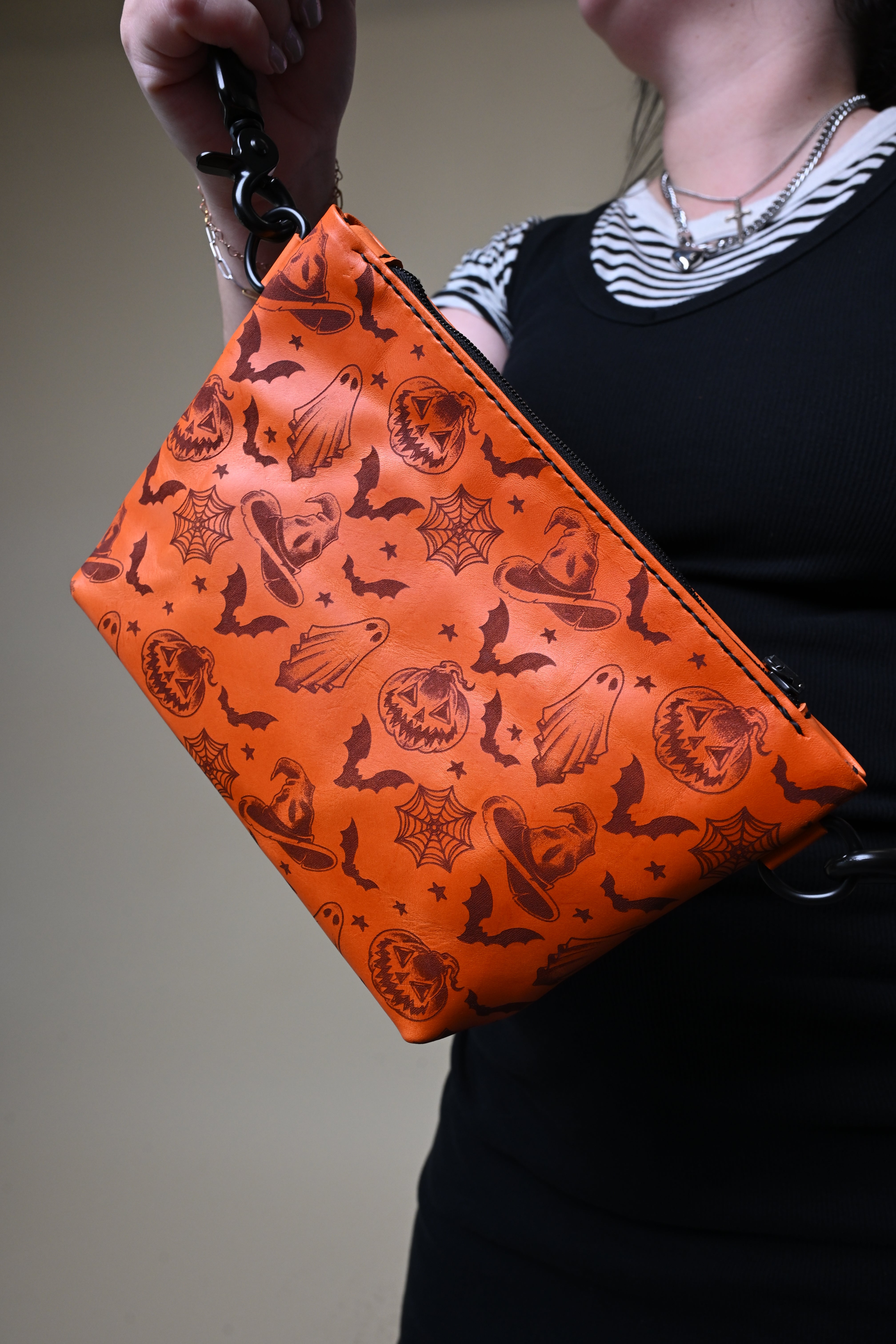 The Gimme Zip Bag: Halloween Print
