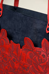 The Work Tote: Skulls in Roses