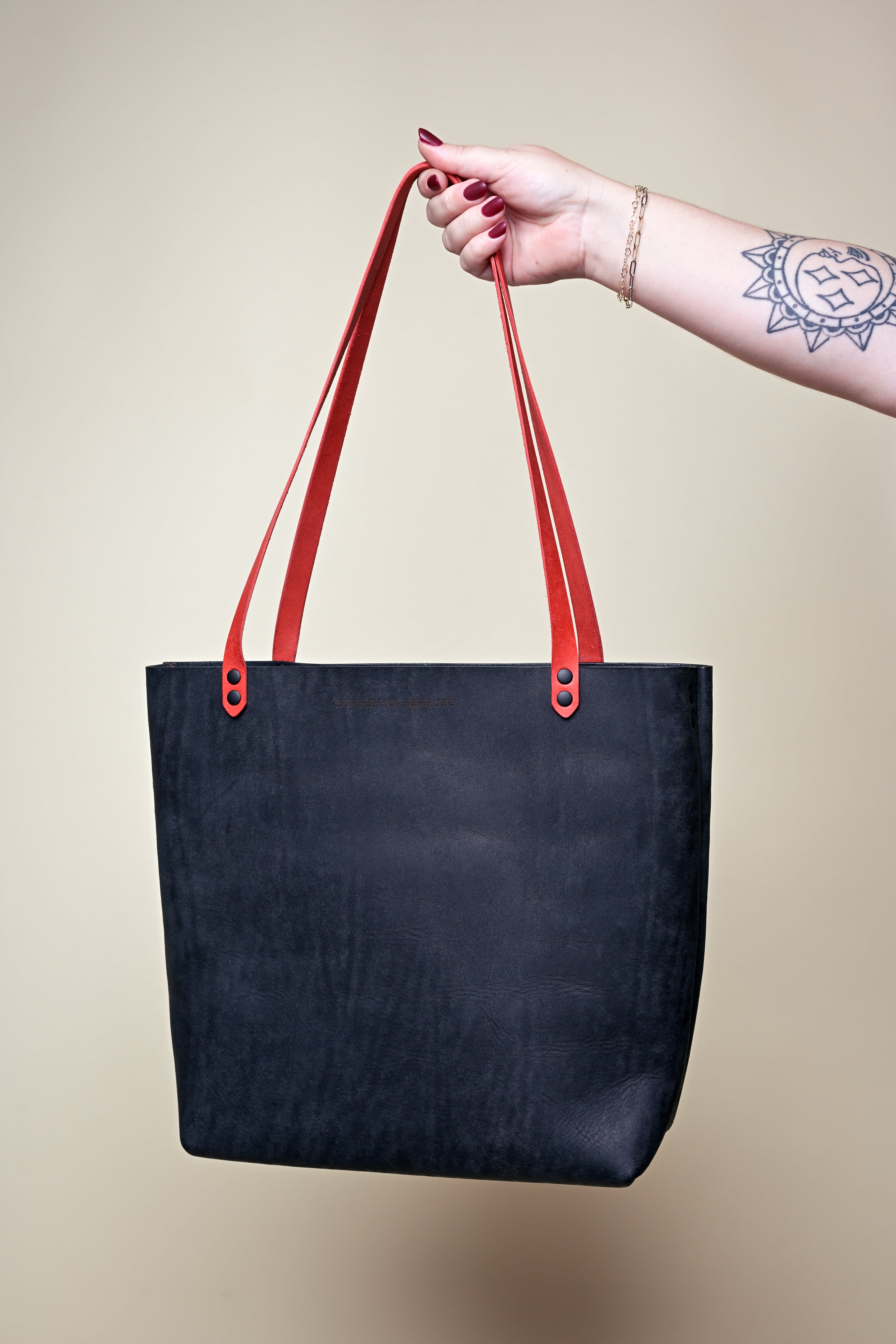 The Work Tote: Skulls in Roses
