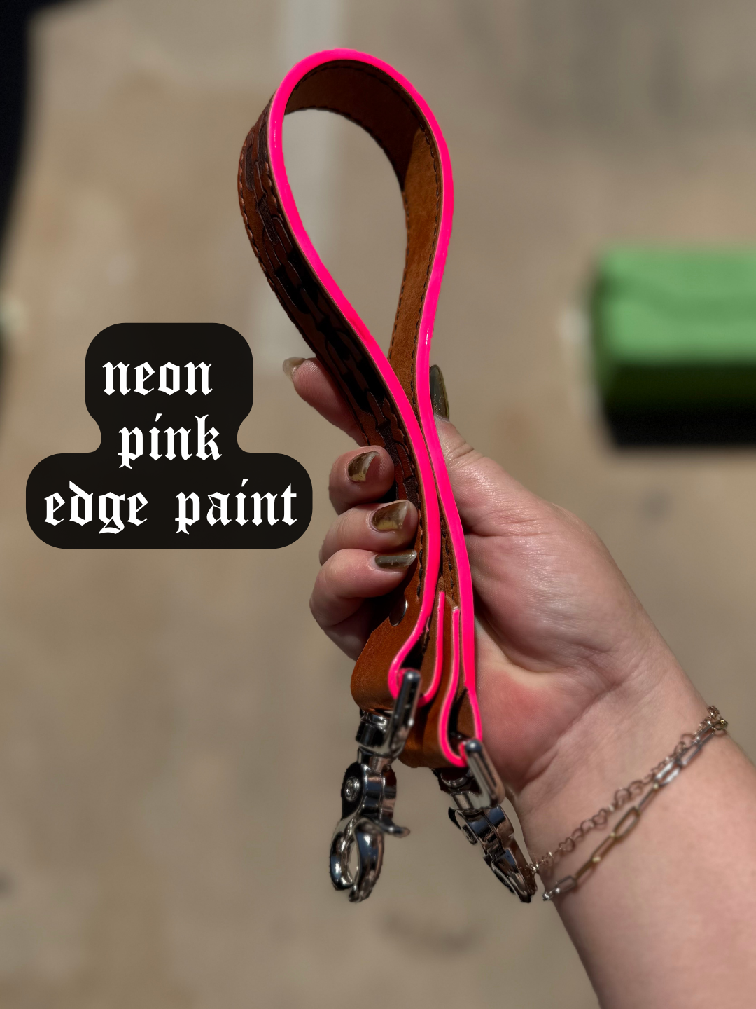 Barbed Wire Shoulder Strap (canyon brown)