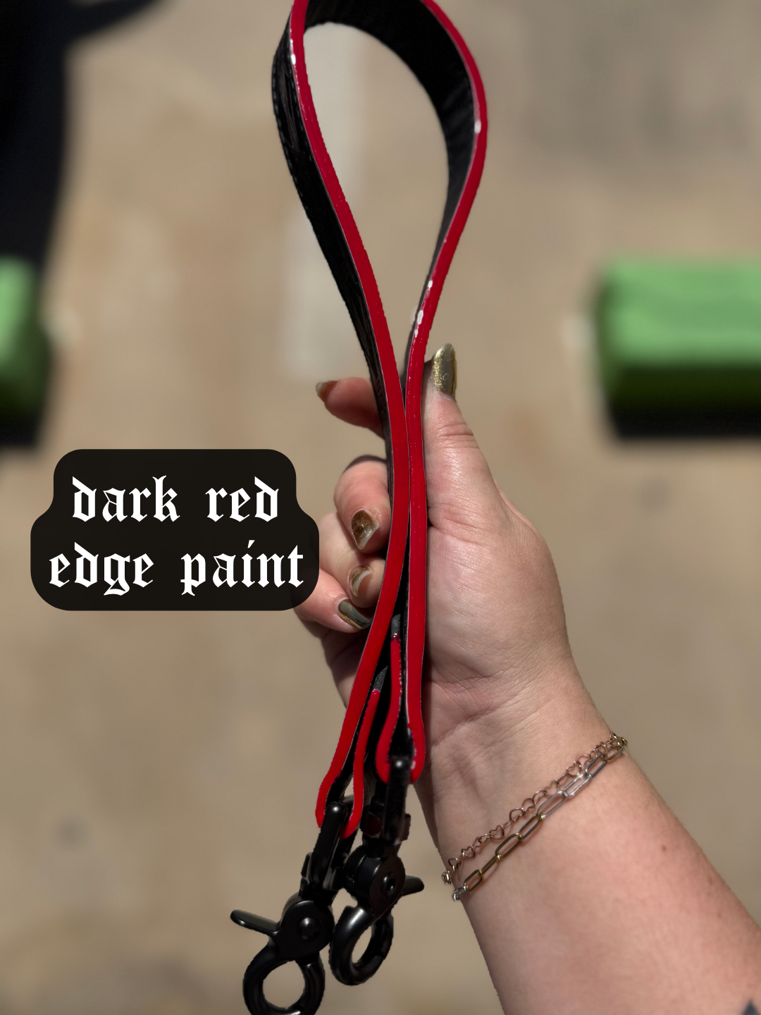 Barbed Wire Shoulder Strap (back in black)