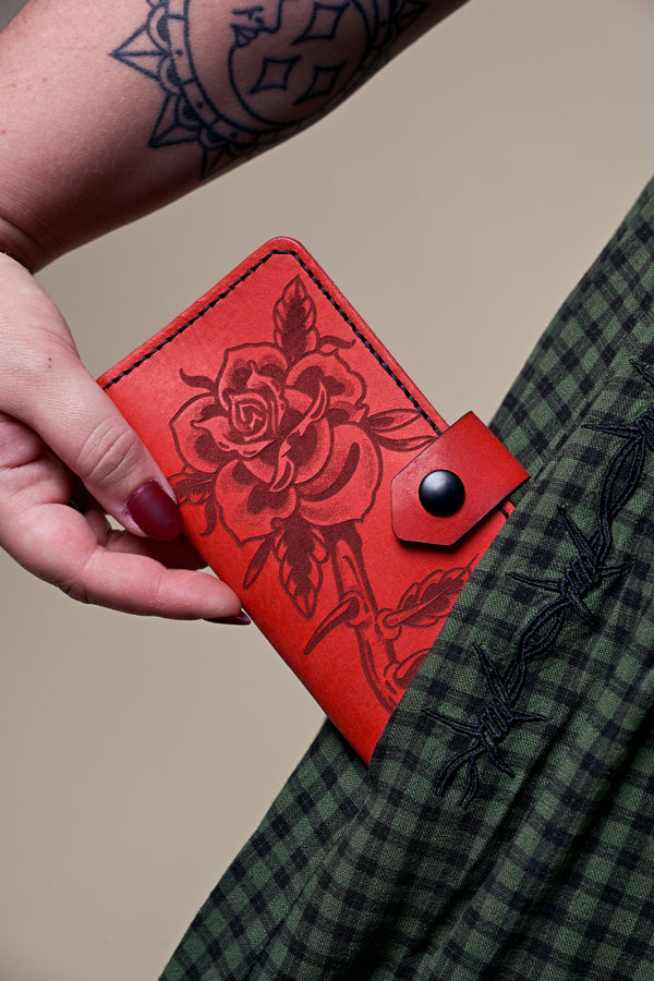 Bandita Wallet: Rose and Thorns