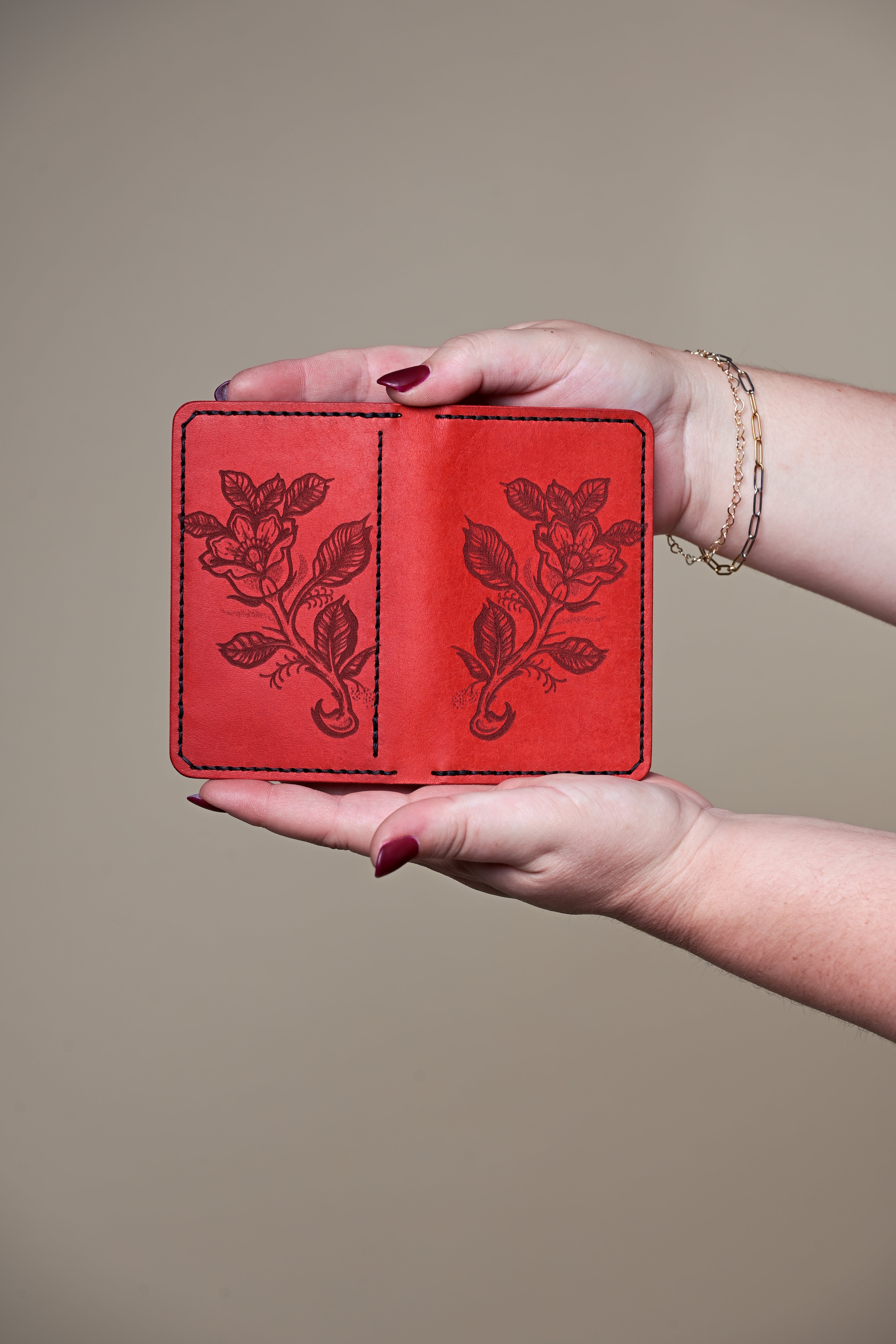 Dodge City Wallet: Flowers