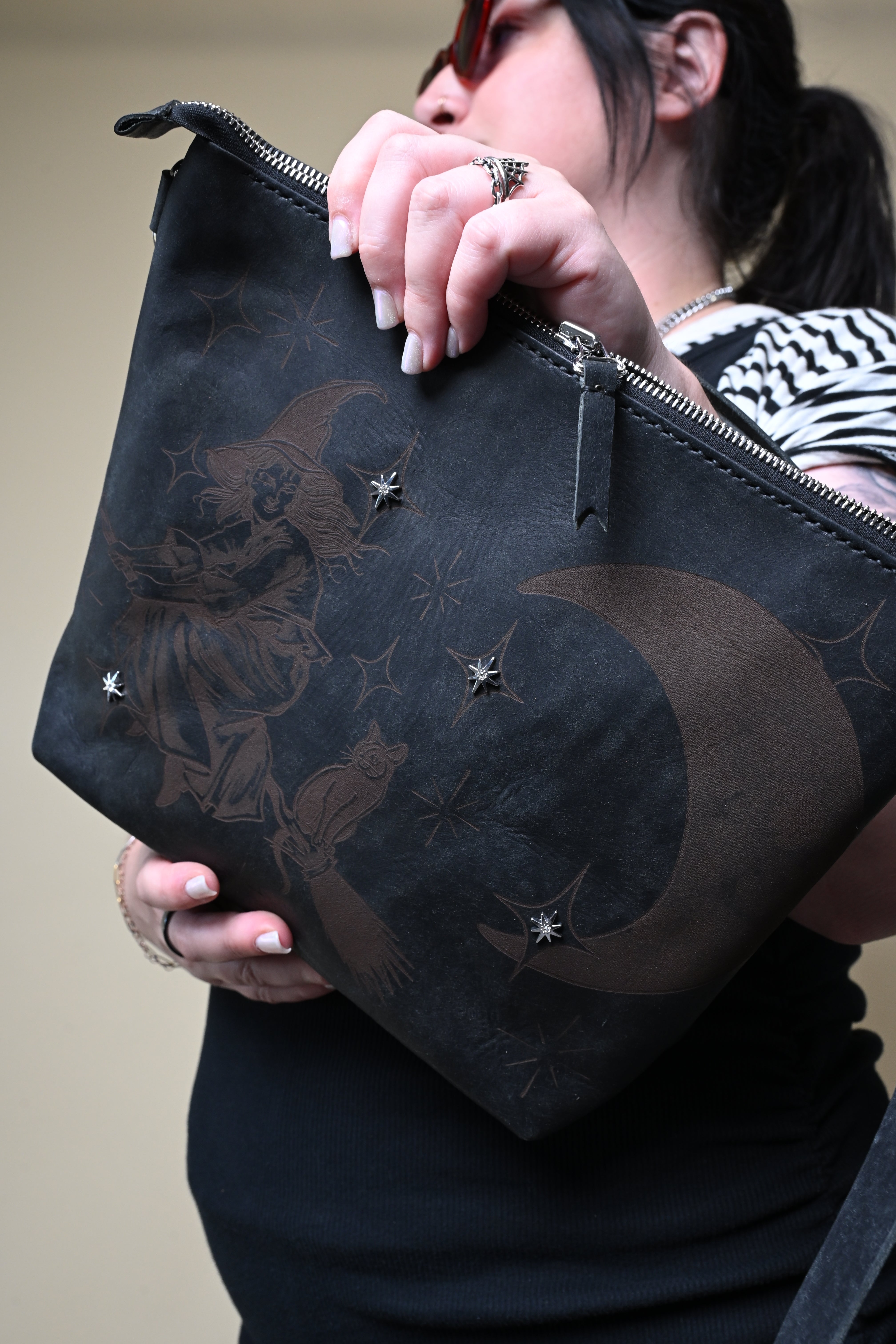 The Lola Zip Crossbody: Witchy Sky