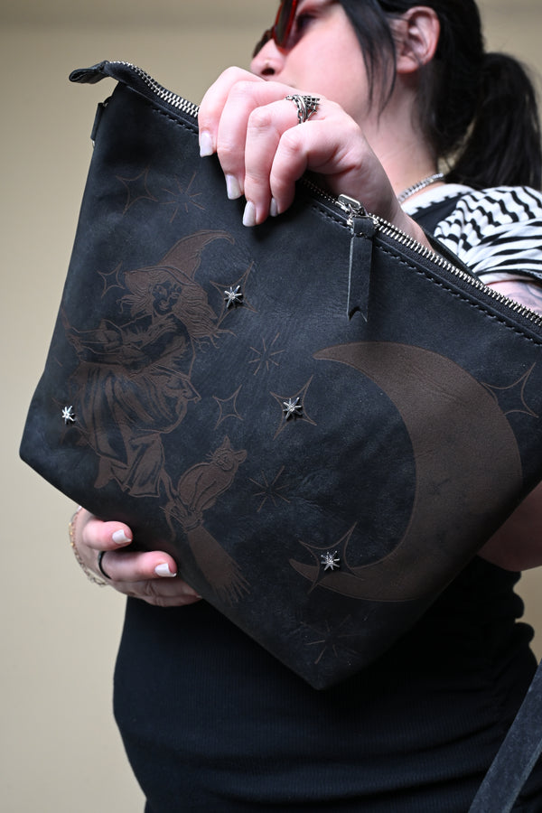 The Lola Zip Crossbody: Witchy Sky