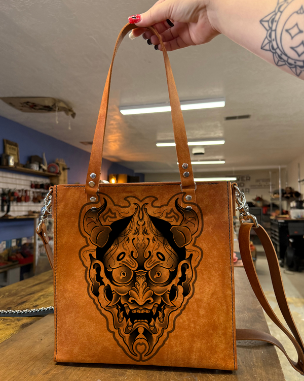 Manic Monday Tote: Oni Mask