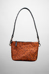 The Gimme Zip Bag: Stud Heart Leopard