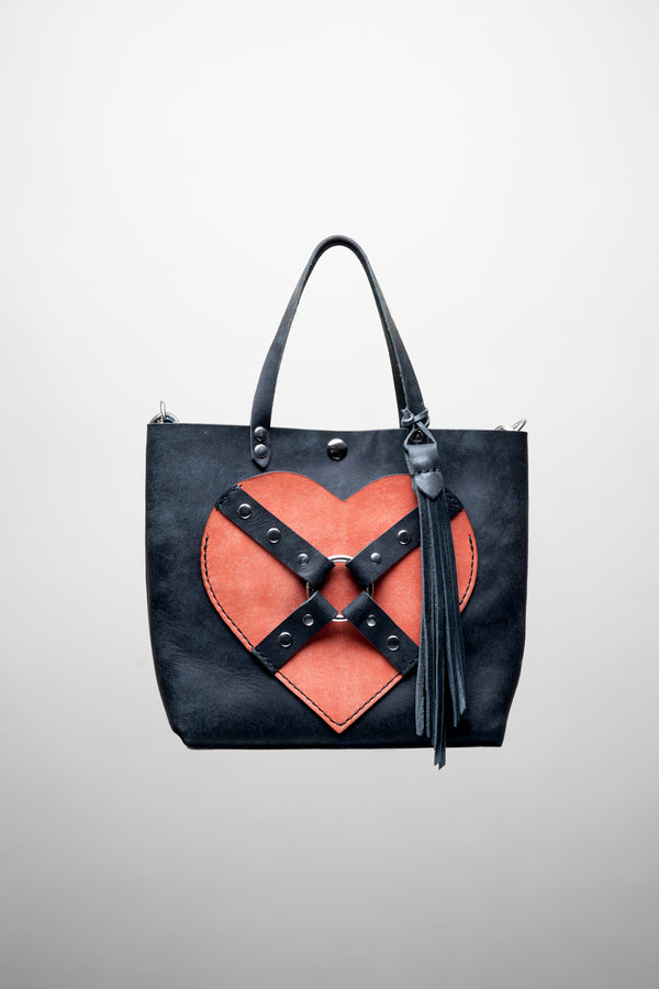 Opener Tour Tote: Bondage Heart Pocket