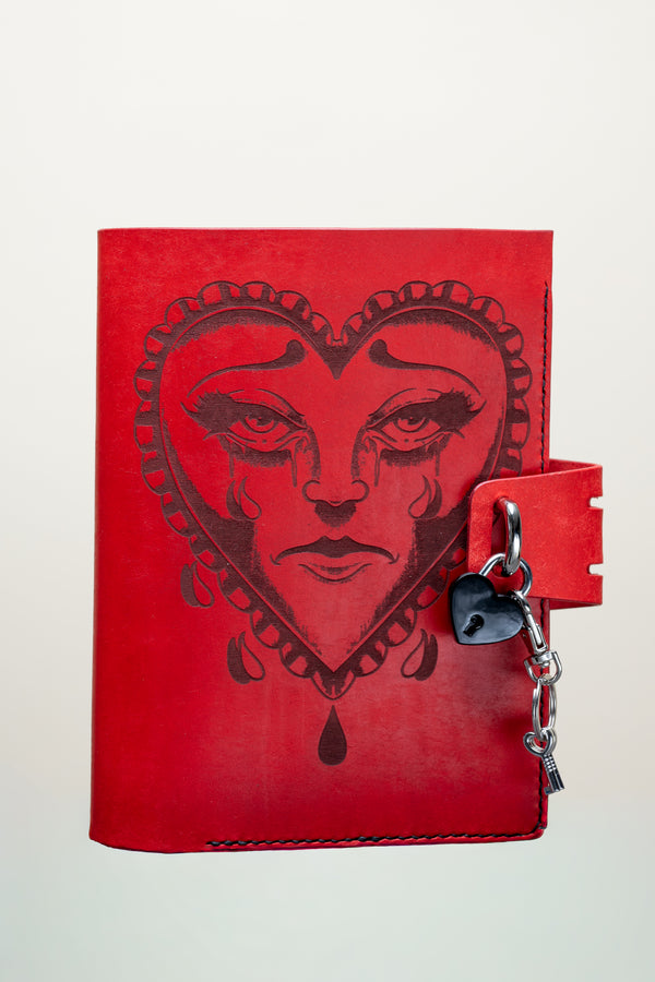 Secret Keeper Journal Cover: Crying Heart