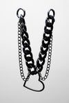 Bag Accessory: Heart Choker Chain