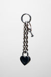Heart Padlock Charm