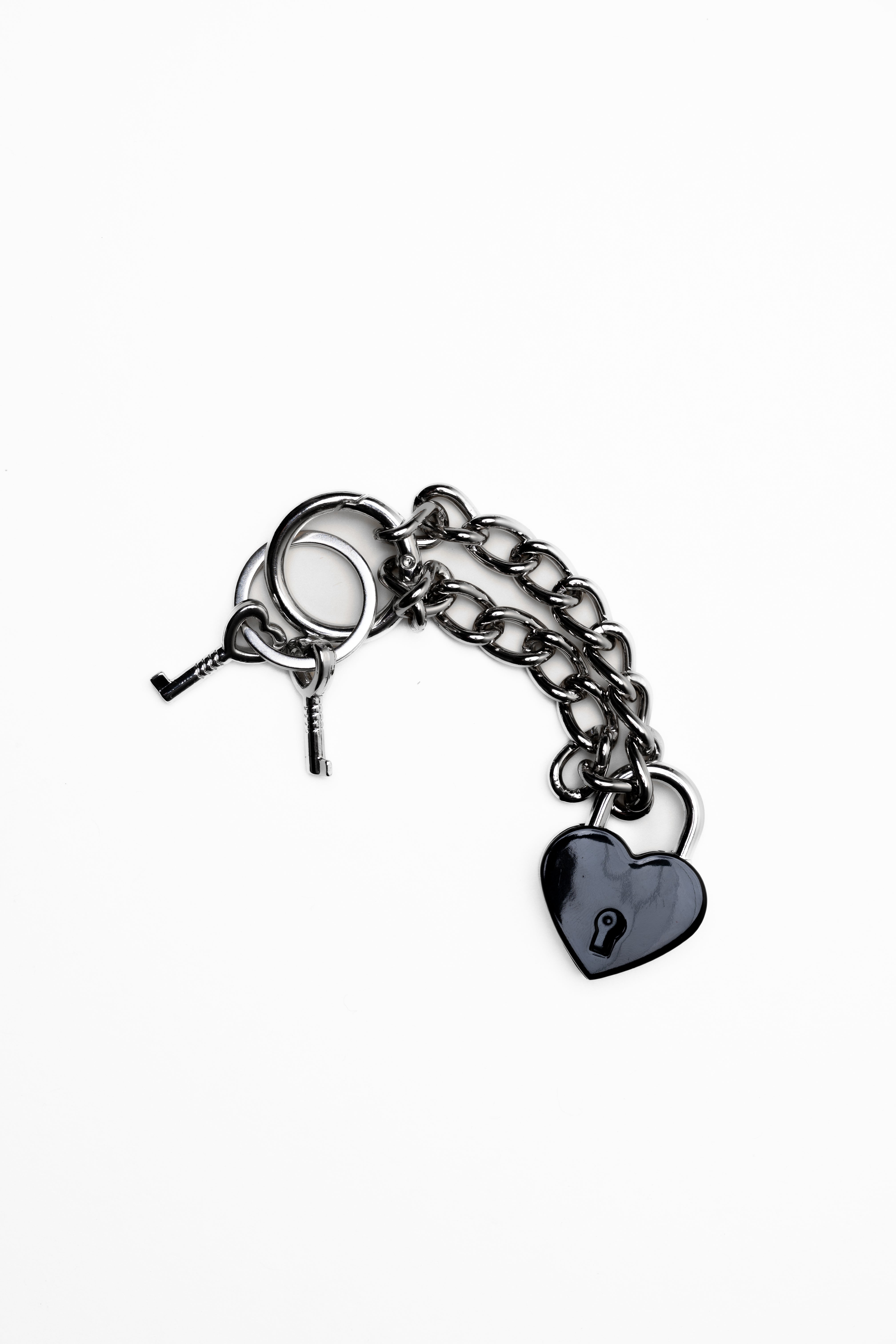 Heart Padlock Charm