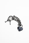Heart Padlock Charm