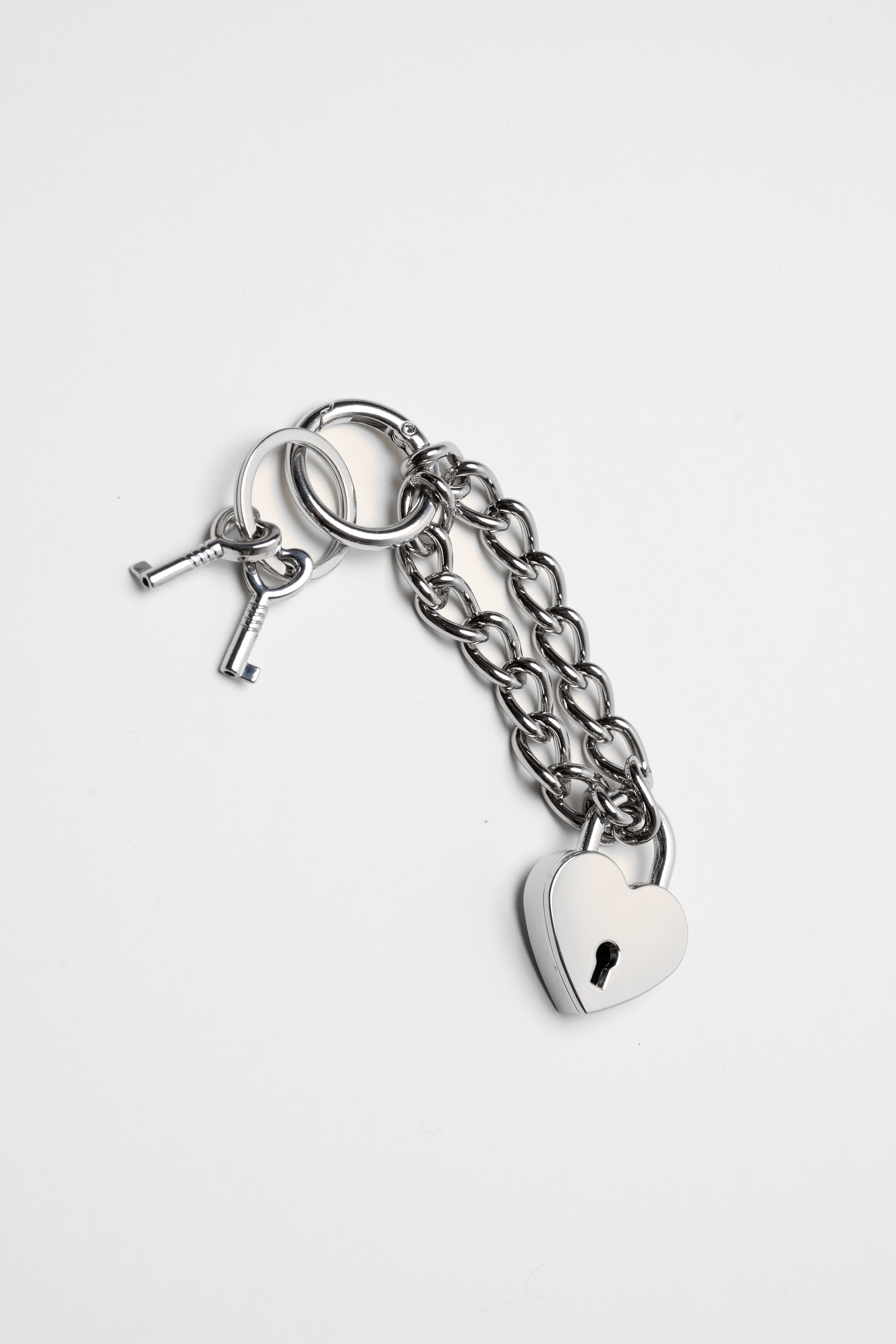 Heart Padlock Charm