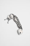 Heart Padlock Charm