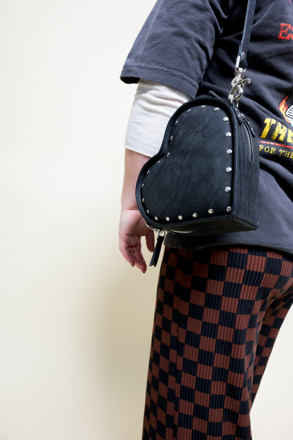 MINI Wild at Heart Bag: Checker Print