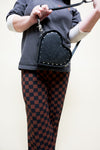 MINI Wild at Heart Bag: Checker Print