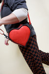 MINI Wild at Heart Bag: Checker Print