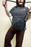 MINI Wild at Heart Bag: Checker Print
