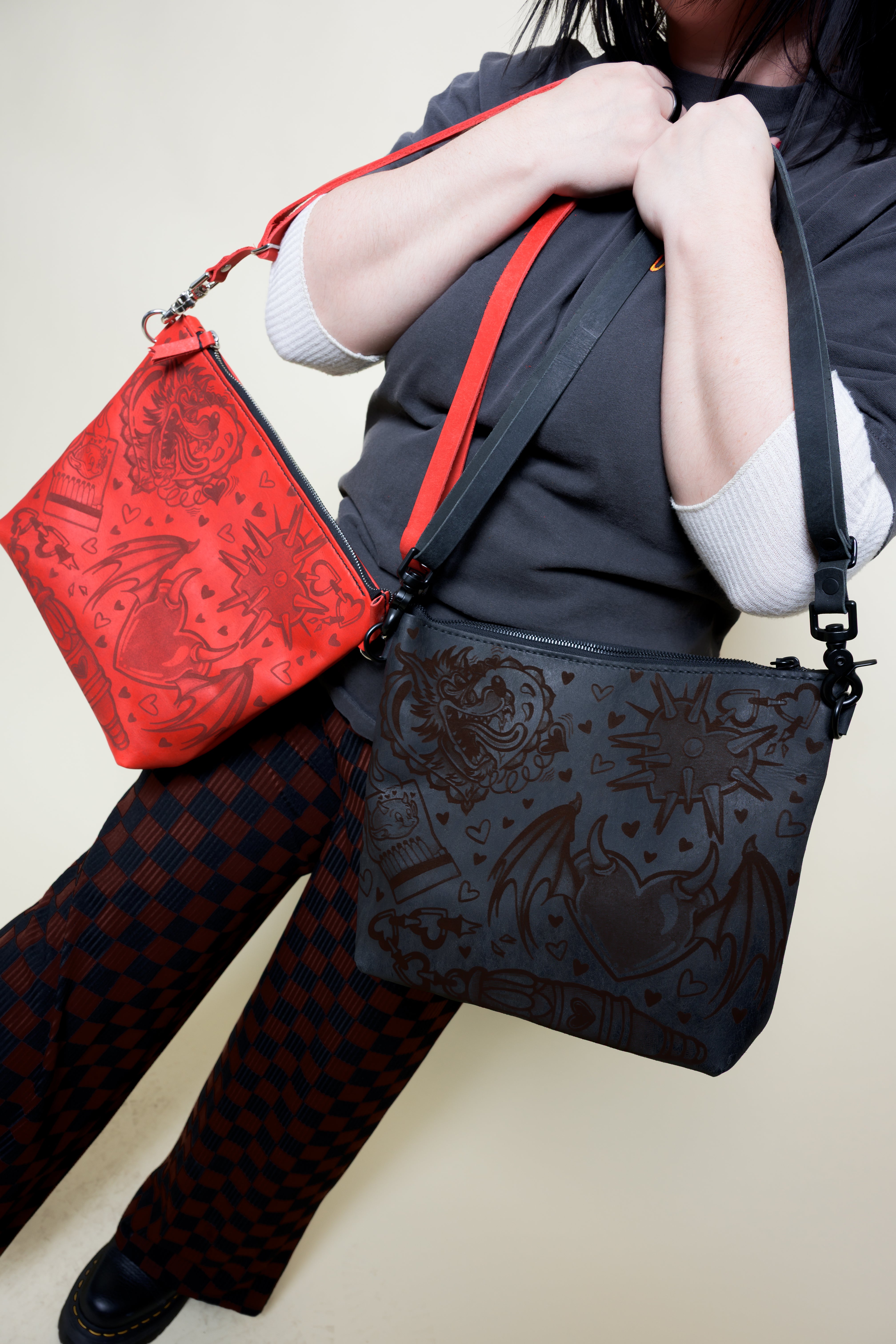 The Lola Zip Crossbody: Love Hurts Flash Sheet