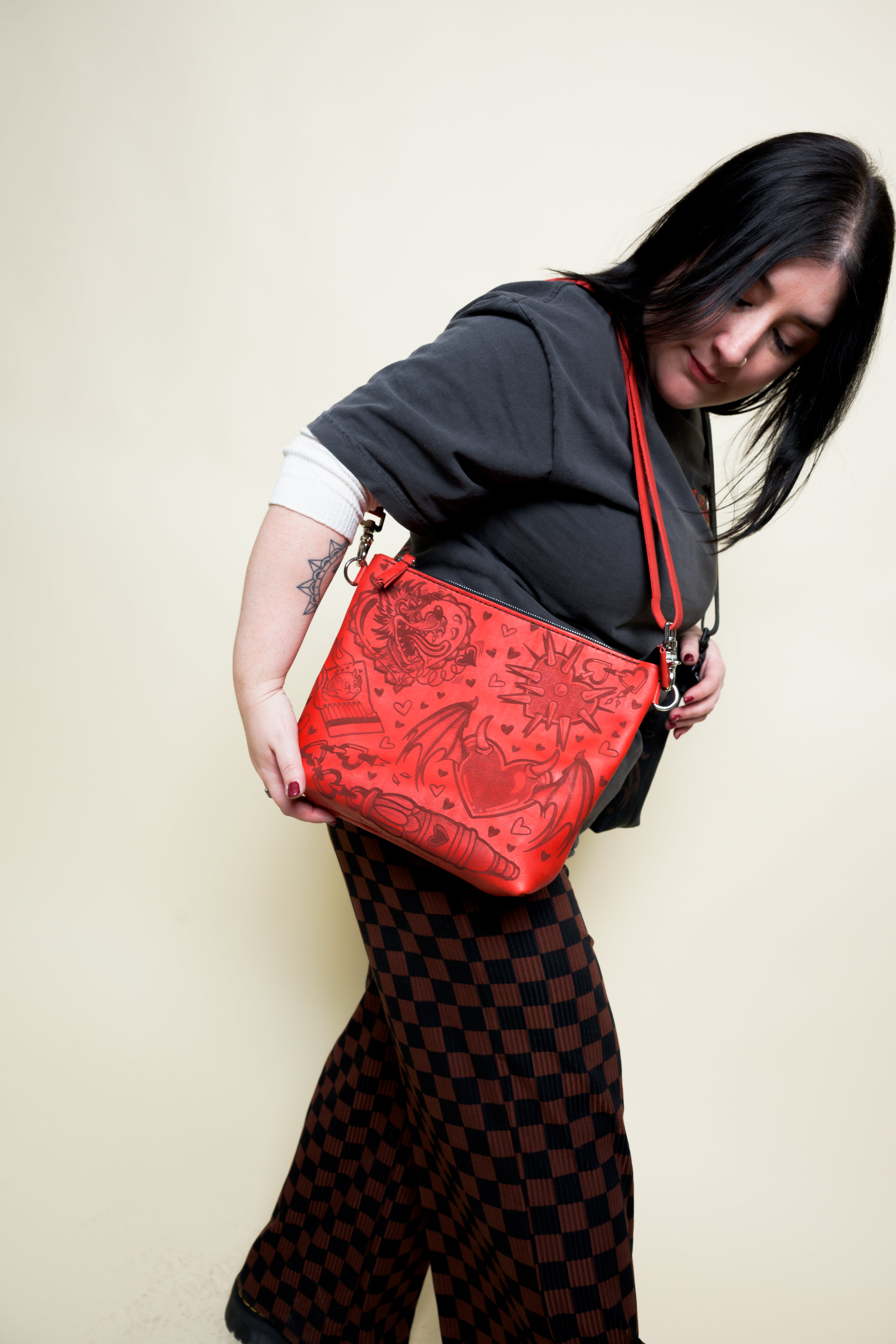 The Lola Zip Crossbody: Love Hurts Flash Sheet