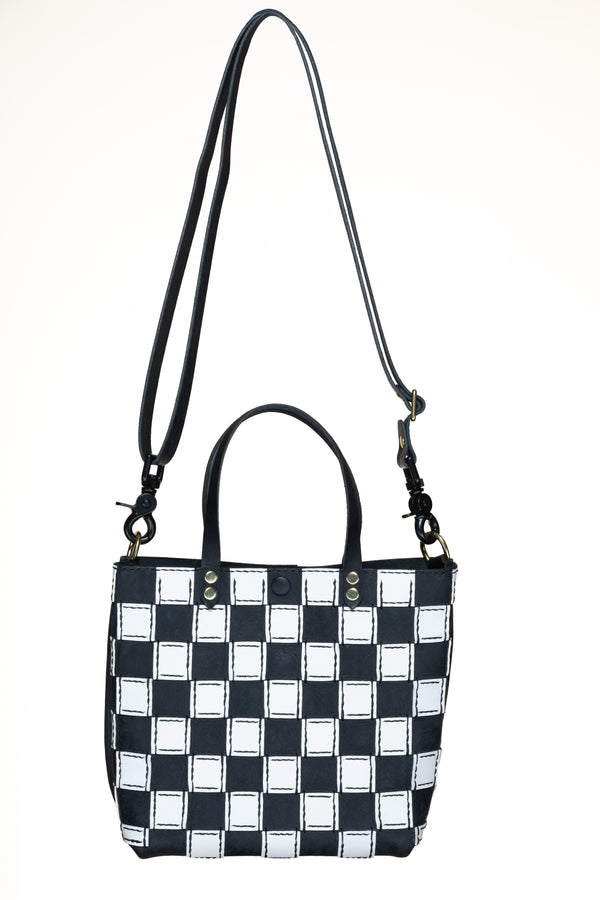 Opener Tour Tote: Checker Print Patches