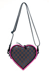 MINI Wild at Heart Bag: Checker Print