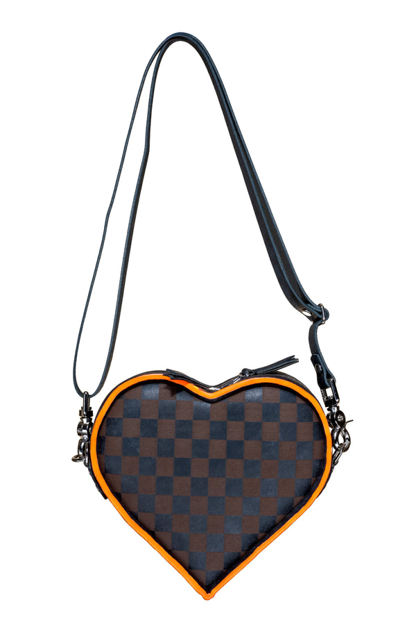 MINI Wild at Heart Bag: Checker Print