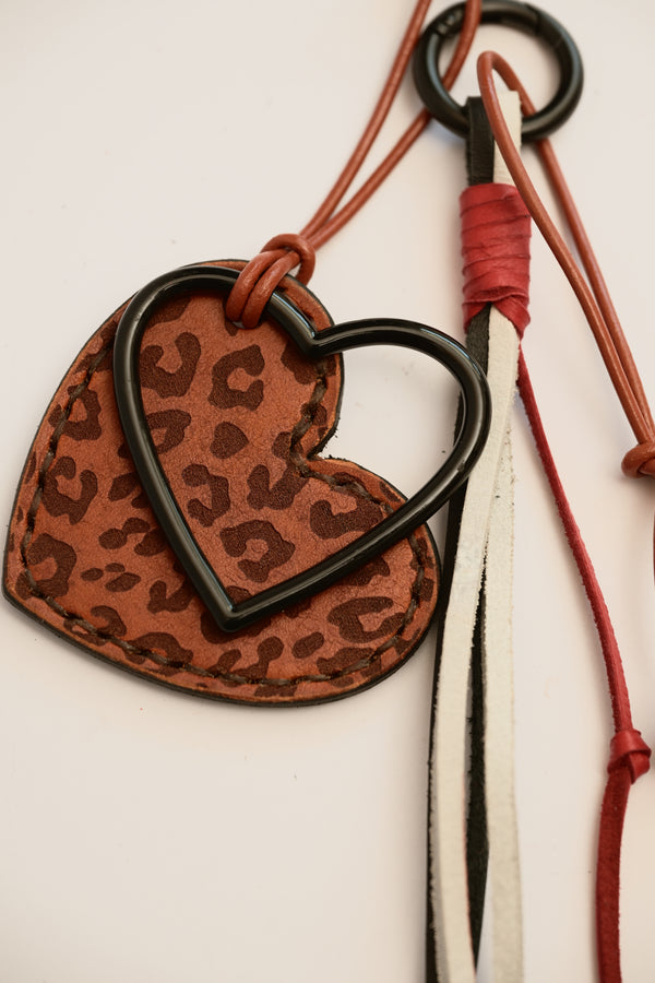 Bag Charm: Lucky Leopard