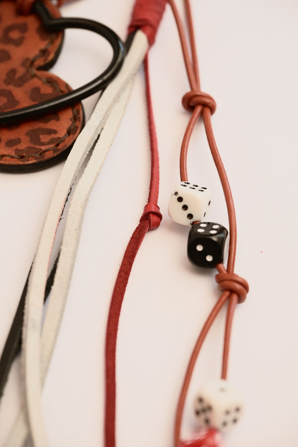 Bag Charm: Lucky Leopard