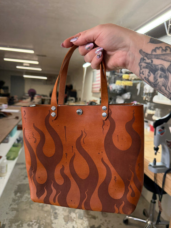 Garage Sale: Opener Tour Tote Flames