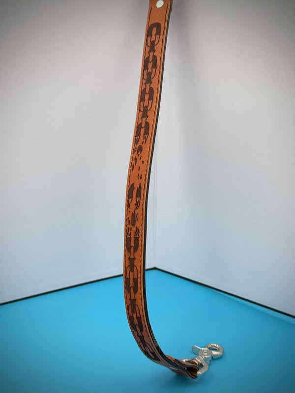 Chain Engraved Shoulder Strap (canyon brown)