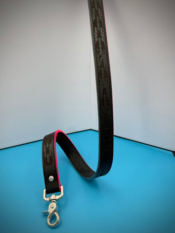 Chain Engraved Shoulder Strap (back in black)