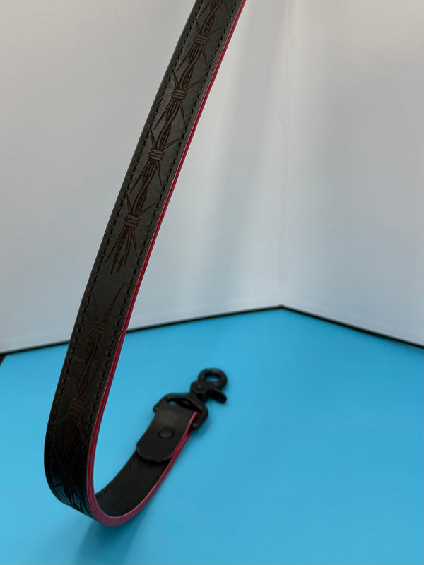Barbed Wire Shoulder Strap (back in black)