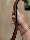 Chain Engraved Shoulder Strap (canyon brown)