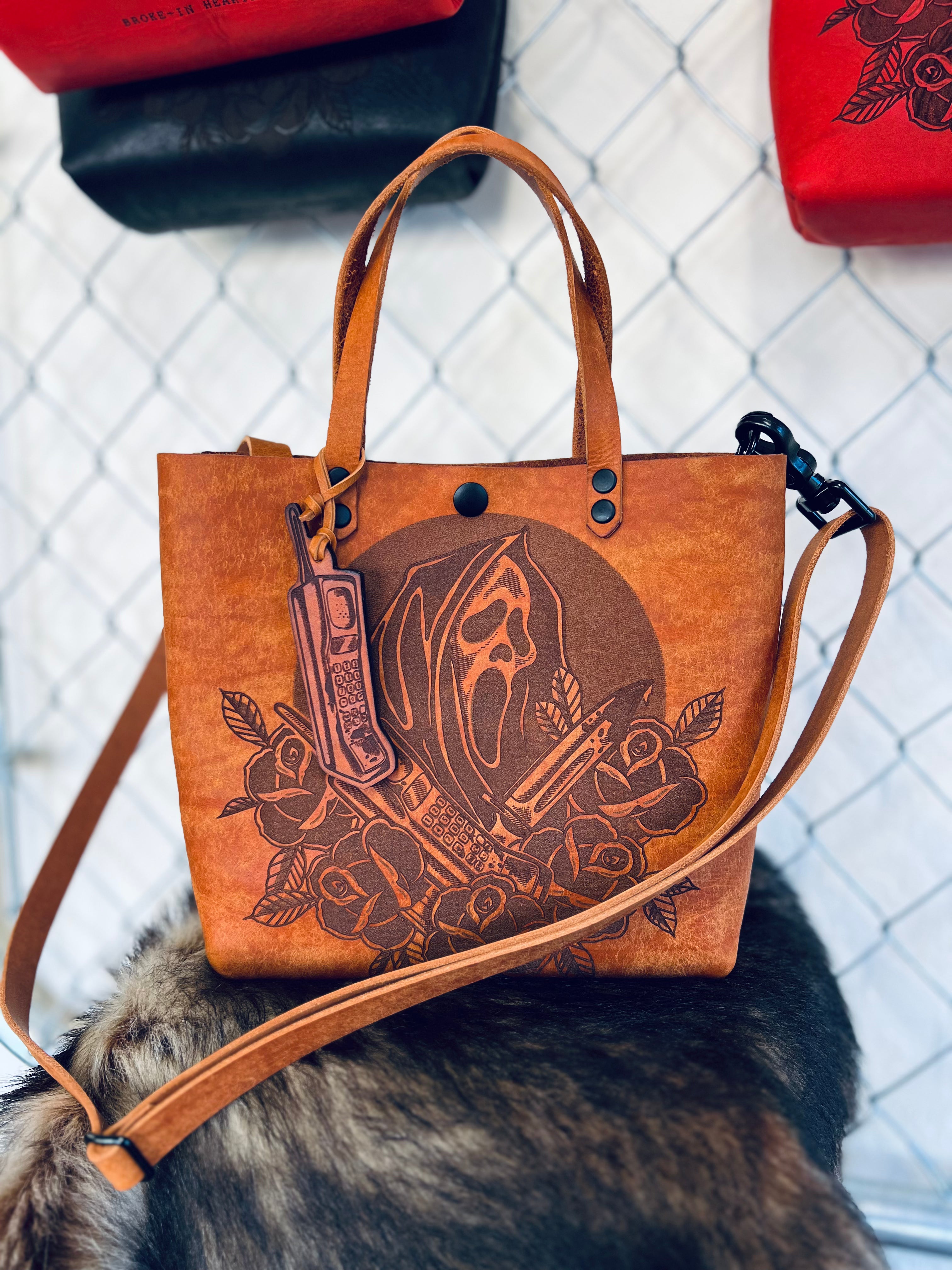 Classic Mini Tote: GHOST FACE (limited run)