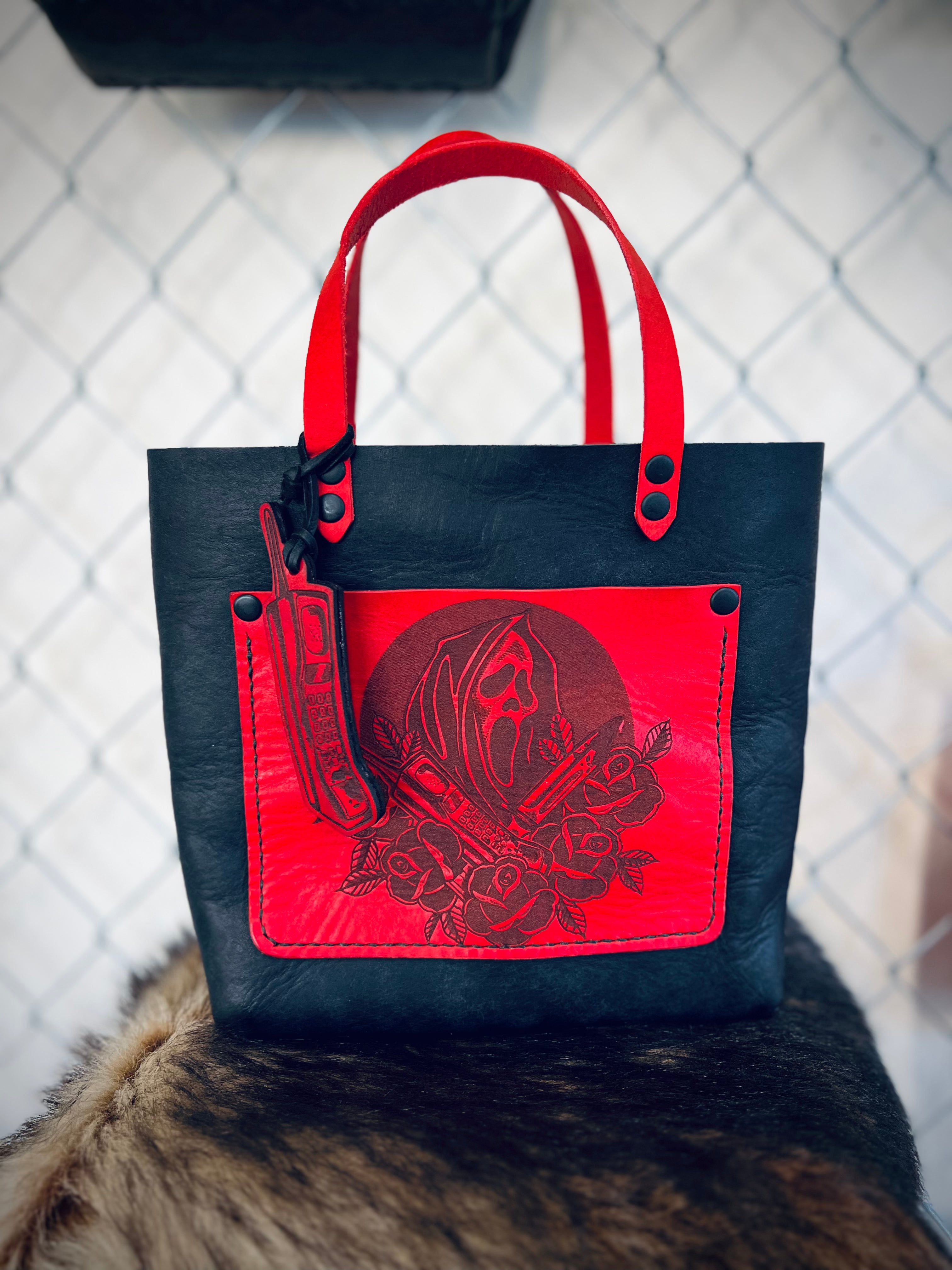 Pocket Mini Tote: Ghost Face (limited run)