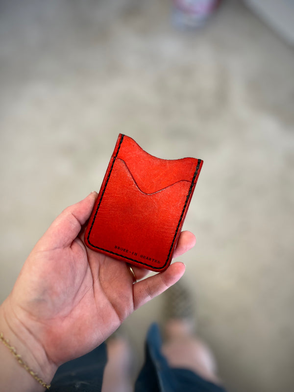 Durango Card Wallet: Barbed Wire Heart