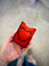 Durango Card Wallet: Barbed Wire Heart