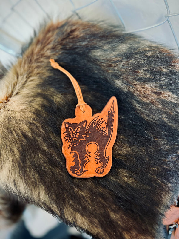 Bag Tag: Spooky Cat