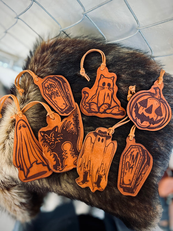 Bag Tag: Spooky Cat