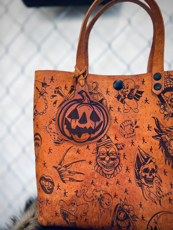 Bag Tag: Jack-O-Lantern