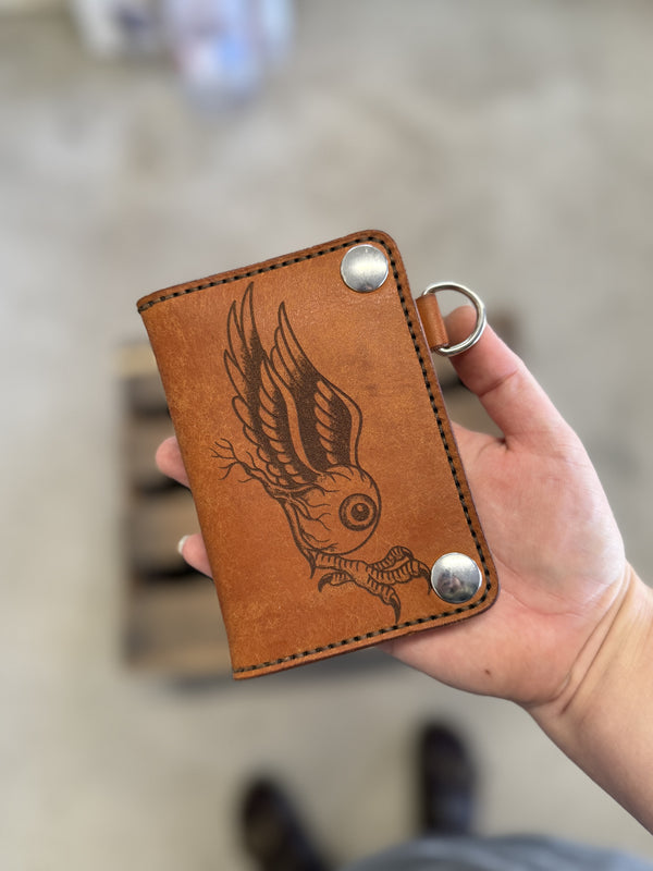 Saloon Wallet: Eagle Eye (ready to ship)