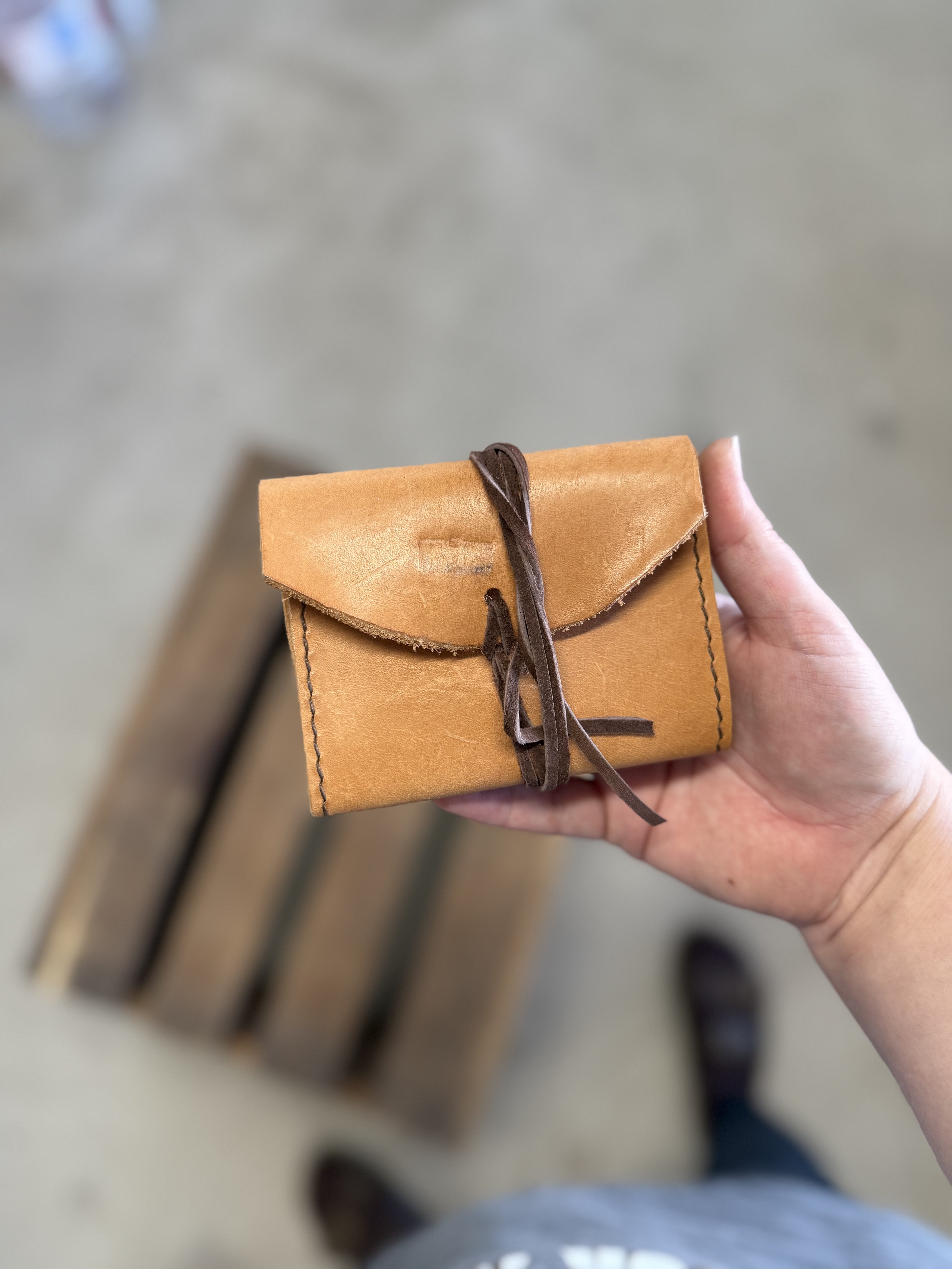 Wrap around wallet (ready to ship)