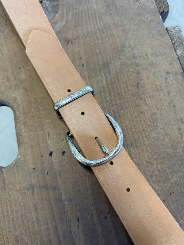 Simple Natural Belt (ready to ship)